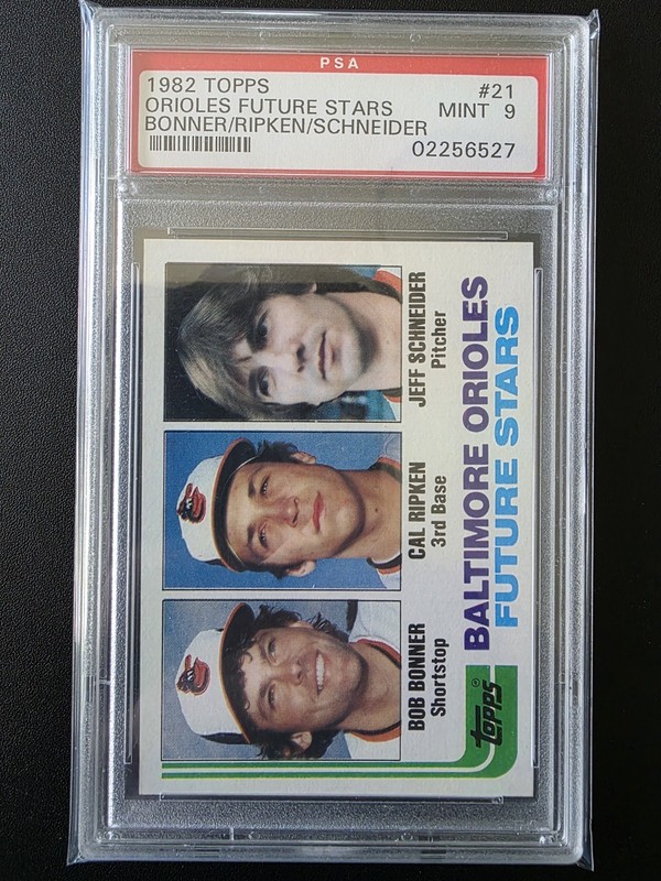 1982 Topps Orioles Future Stars Cal Ripken PSA 9 🔥🔥🔥🔥🔥