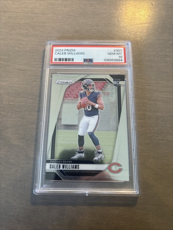 2024 Prizm Caleb Williams RC #301 PSA 10 Gem Mint Bears