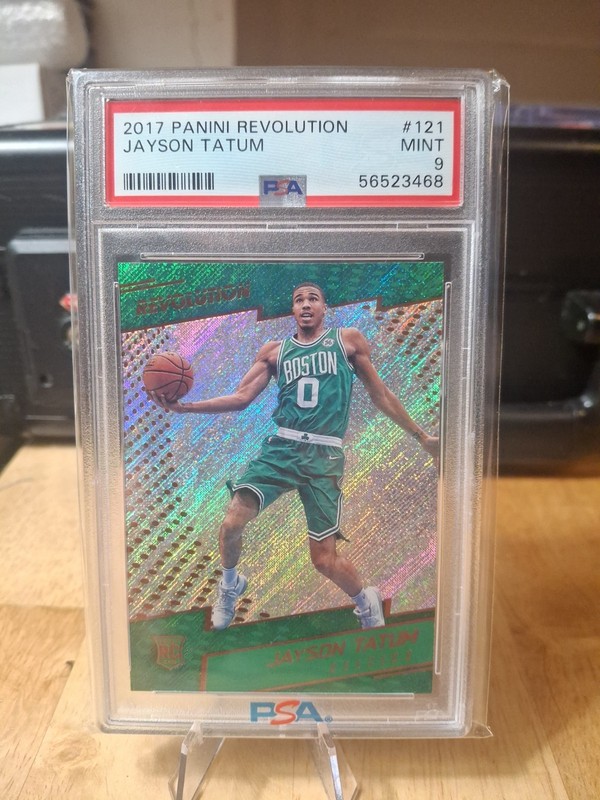 2017 Panini Revolution  Jayson Tatum Rookie Psa9!!!