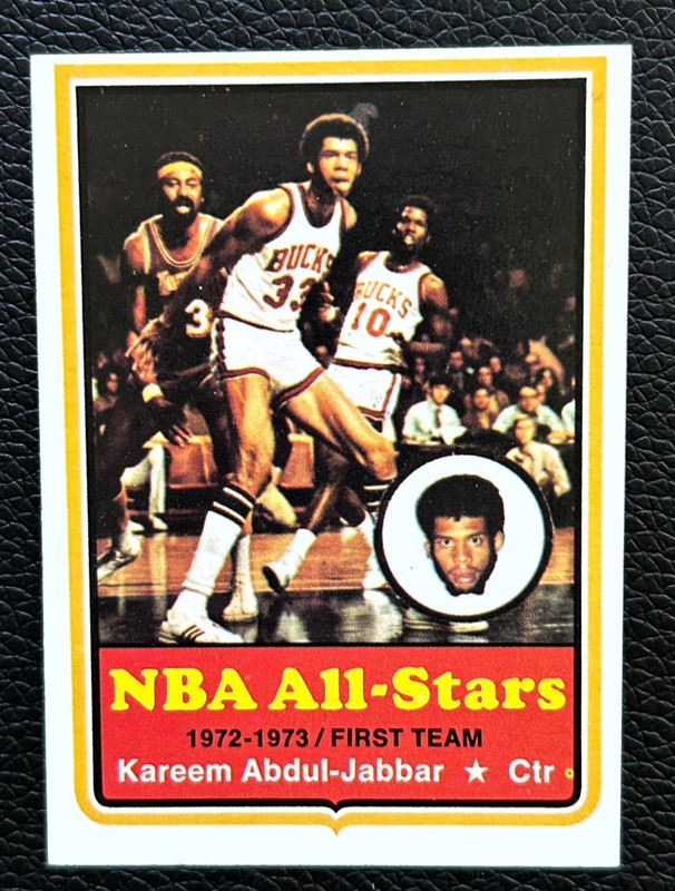 1973 Topps Basketball Kareem Abdul-Jabbar