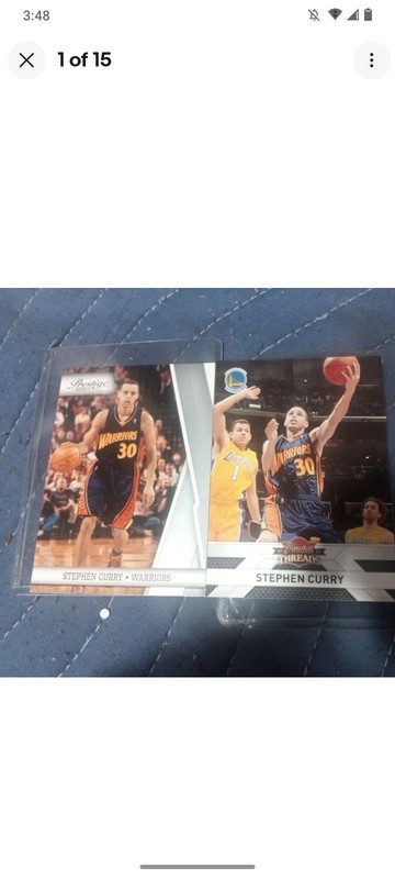 Stephen Curry 2010-11 Panini Rookies & Stars #86 NM-MT PSA It!!!! view 1