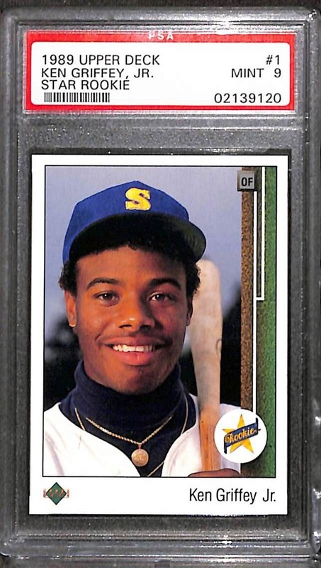 1989 Upper Deck #1 Ken Griffey Jr PSA 9 Mint 02139120 