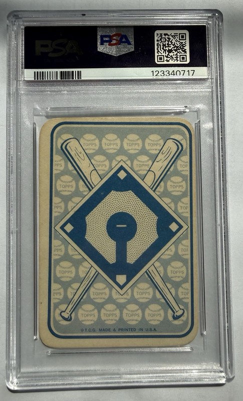 1968 Topps - Game Mickey Mantle #2 - PSA 3 view 2