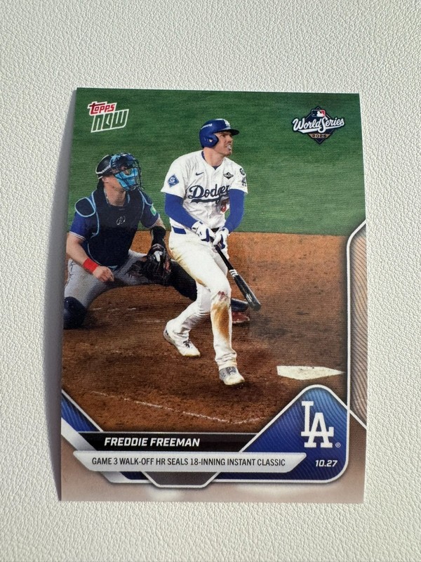 2025 Topps Now - Freddie Freeman #908
