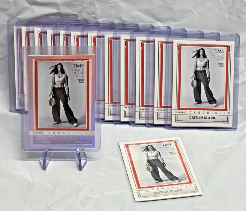 My Coolest & Best Caitlin Clark WNBA Cards - #'d Rookie Graded Time 99 PSA Sets