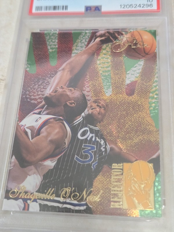 1994 FLAIR REJECTORS #5 SHAQUILLE O'NEAL PSA 10 Rare Low Pop Count SHAQ ONEAL view 2