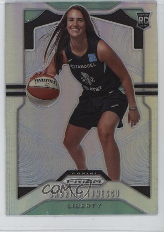 2020 Panini Prizm WNBA Silver Prizm Sabrina Ionescu #89 Rookie RC 1tn7