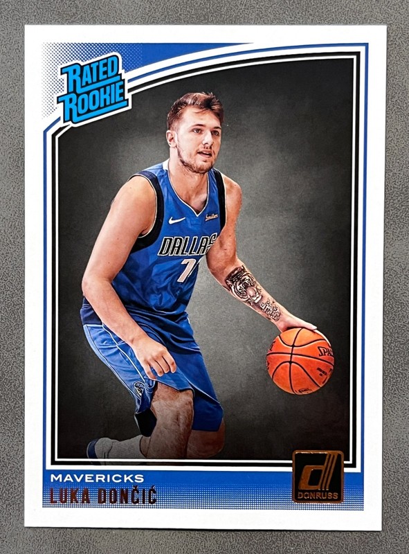 2018-19 Panini Donruss Rated Rookie Luka Doncic #177