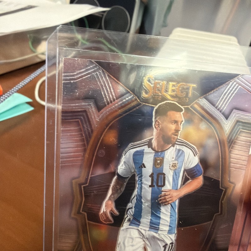 2022-23 Panini Select Terrace FIFA #4 LIONEL MESSI Argentina World Cup 🔥📈 view 2