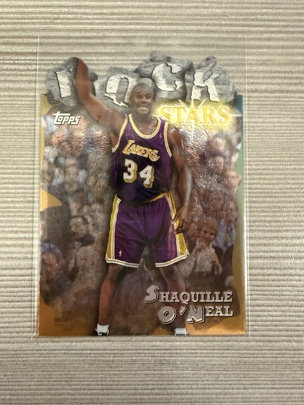 1997-98 Topps - Rock Stars Shaquille O'Neal #RS13