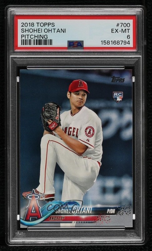 2018 Topps - Shohei Ohtani #700 White Jersey (RC)