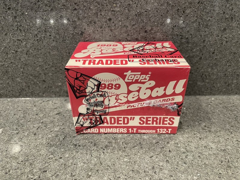1989 Topps Traded Sealed BBCE FASC Baseball Set - Ken Griffey Jr Randy Johnson