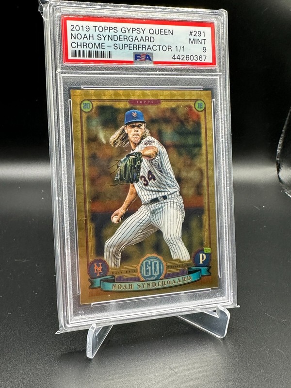 2019 Topps Gypsy Queen - Chrome Superfractor 1/1 - Noah Syndergaard - PSA 9