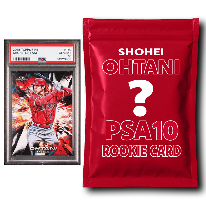PSA 10 Rookie Graded Baseball Card Mystery Box - Shohei Ohtani