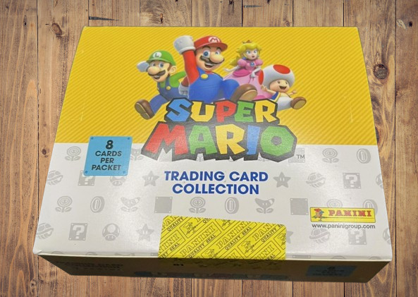 2022 Panini SUPER MARIO Factory Sealed TCG Booster Box-144 Cards ! Imported! NEW