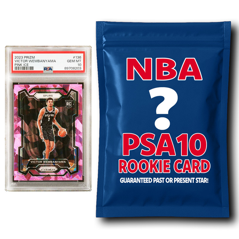 NBA PSA 10 Graded Rookie Card Mystery Pack