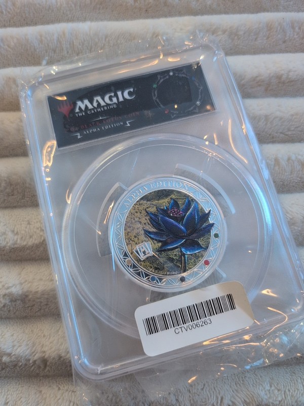 Magic The Gathering Low Number 59/499 2 Oz Black Lotus Alpha Edition