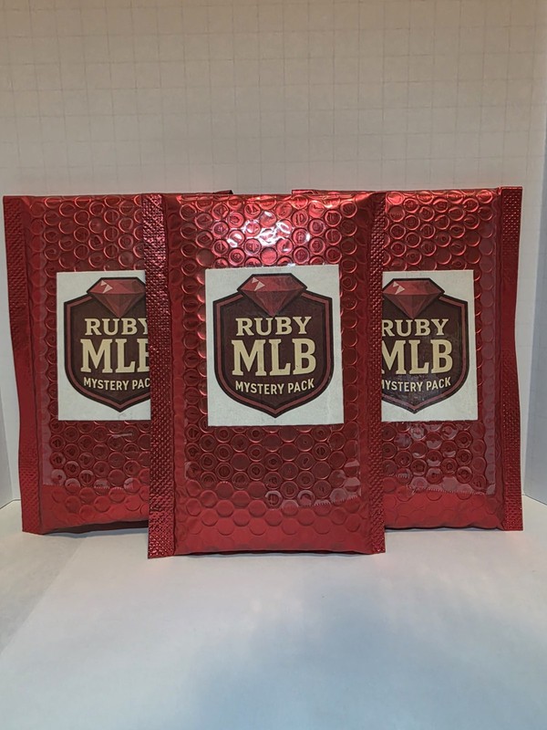 Ruby MLB Mystery Pack of 20 Cards, GUARANTEED Auto, Patch, Numbered, or Slab!
