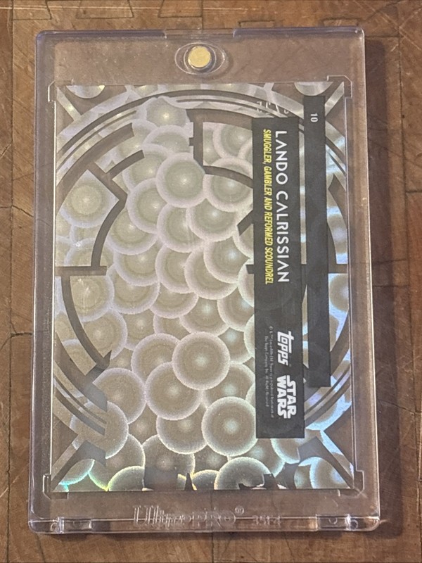Billy Dee Williams as Lando Calrissian 2015 Topps Star Wars High Tek Auto /25 view 2