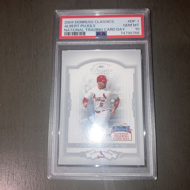 2004 National Trading Card Day - Albert Pujols #DP-1 PSA 10
