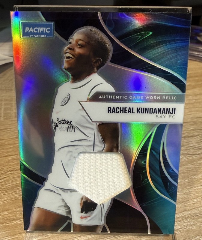 Racheal Kundananji 2025 Parkside NWSL Pacific GAME USED MATCH WORN Jersey Relic