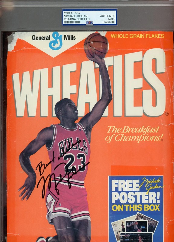 1992 Michael Jordan PSA A Auto A