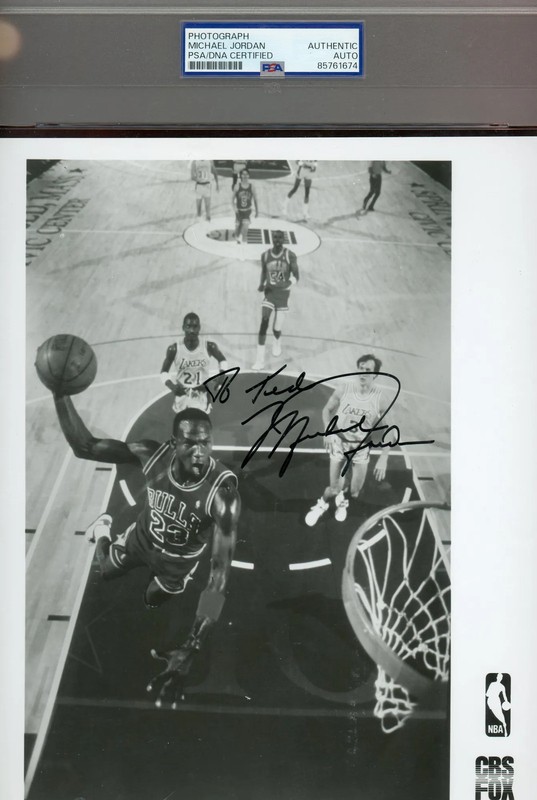 1992 Michael Jordan PSA A Auto A