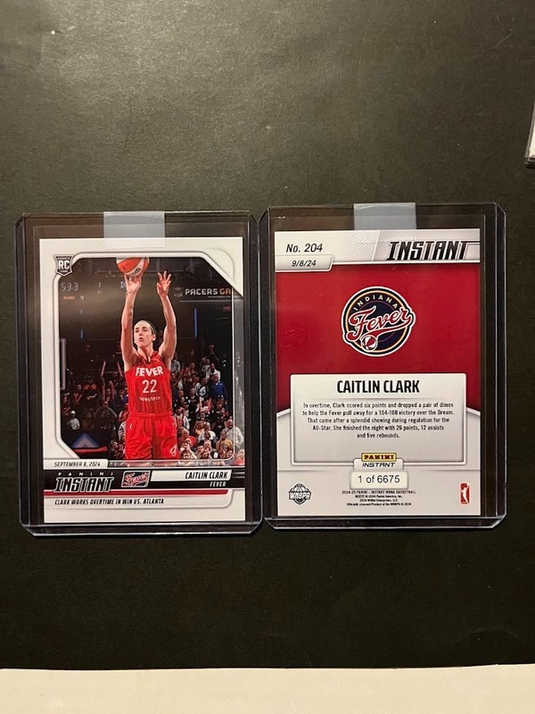 2024 Panini Instant WNBA #204 Caitlin Clark Rookie