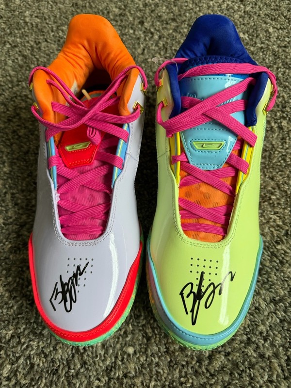 Bronny James Signed Autograph Auto LeBron James Nike I Promise Shoes PSA DNA COA