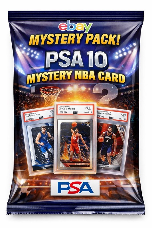 SALE PSA 10 BASKETBALL CARD MYSTERY PACK READ DESCRIPTION