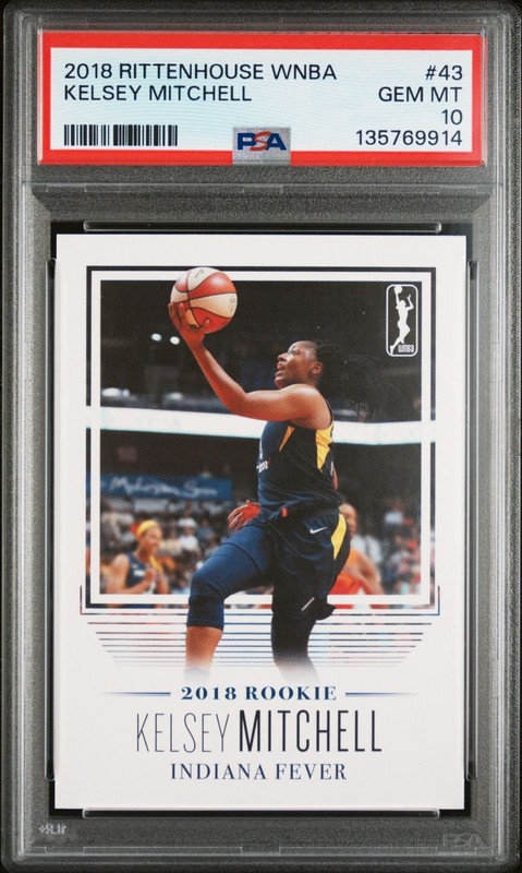 2018 Rittenhouse WNBA Kelsey Mitchell Rookie PSA 10