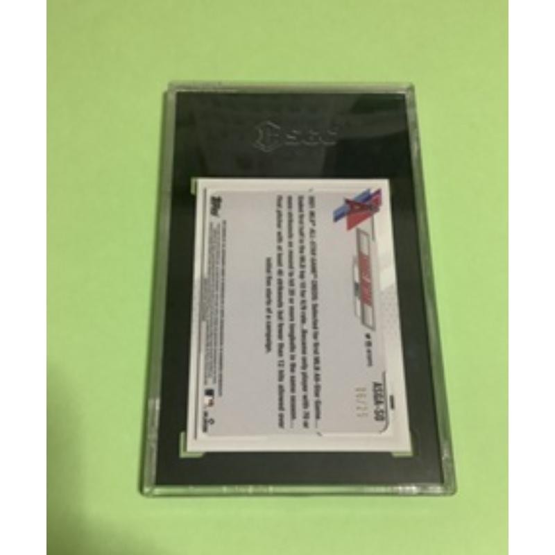 Shohei Ohtani 2021 Bowman Chrome Auto All-Star Game W Pitcher /25 Card view 2