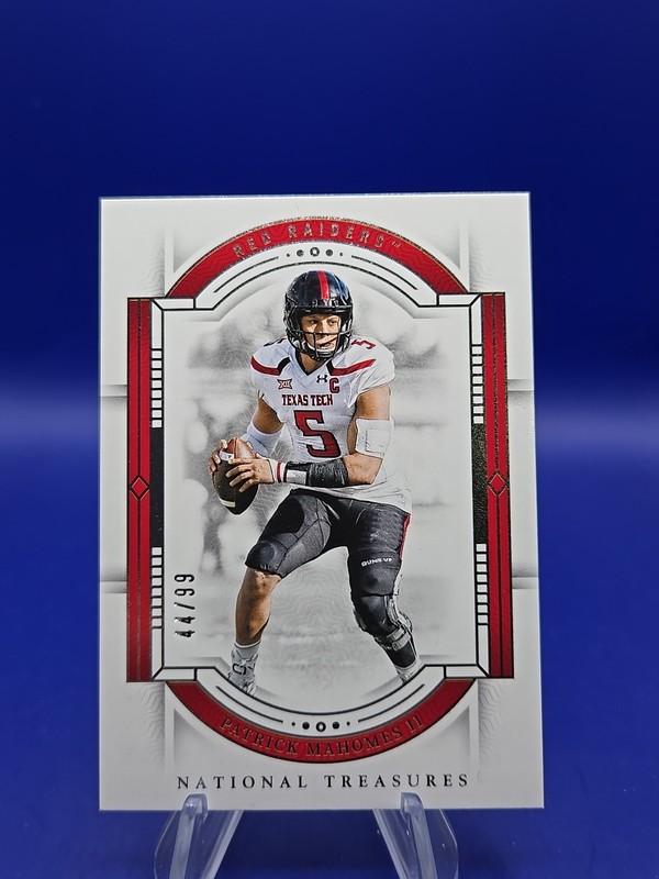 2024 Panini National Treasures Collegiate - Patrick Mahomes II #13.    44 /99 view 2