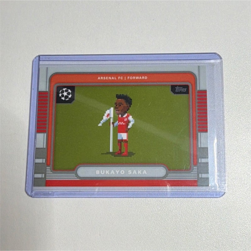 Topps Chrome UEFA Champions League Saka Arsenal & Antony Ajax Rookie Card Lot