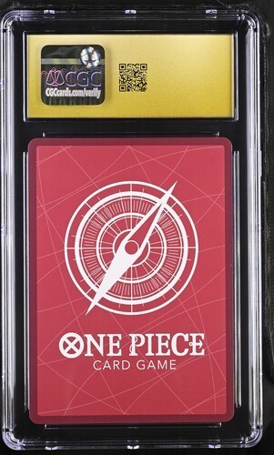 ✨✨ CGC 10 Pristine One Piece Monkey D. Luffy Op11-040 Alternate Art Parallel Jpn view 2