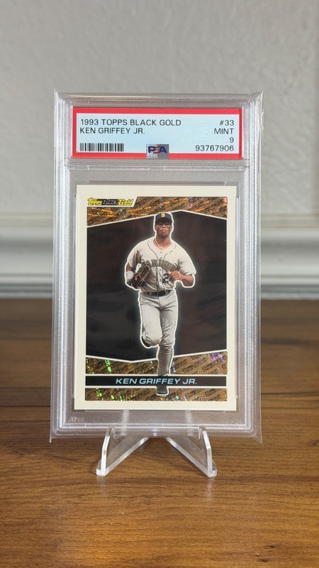 1993 Topps - Black Gold #33 Ken Griffey Jr PSA 9