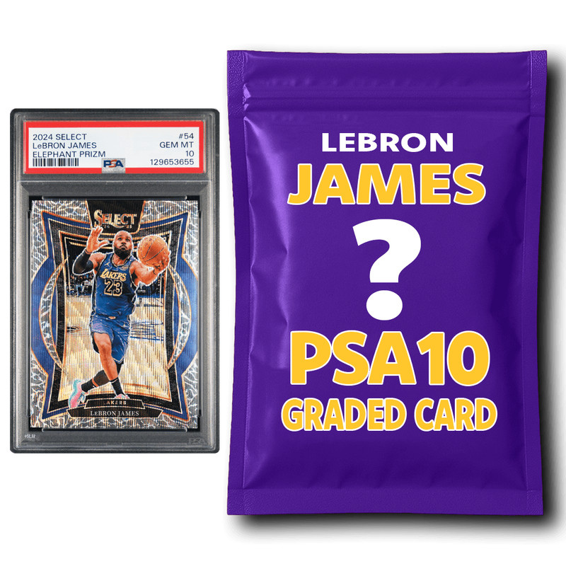 LeBron James PSA 10 Graded Basketball Card Mystery Pack
