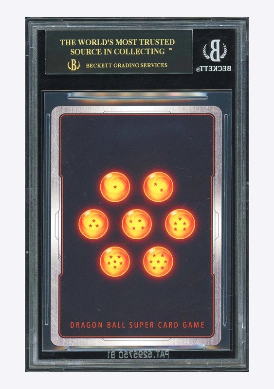 Dragon Ball BGS 10 BLACK LABEL SS4: The Vermilion Saiyans SCR 2021 BT15-152 ENG view 2