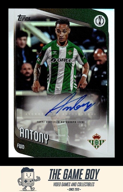 2025-26 Topps UEFA Club Competitions Base Autographs #BA-A Antony Betis AU