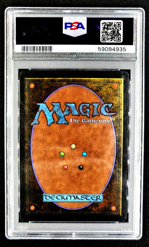 1994 MtG Magic the Gathering Revised Blue Ward Vintage PSA 10 Gem Mint POP 14 view 2