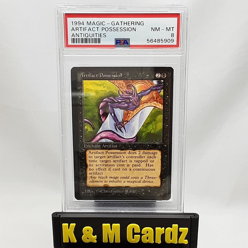 MTG - Antiquities - Artifact Possession - Graded PSA 8