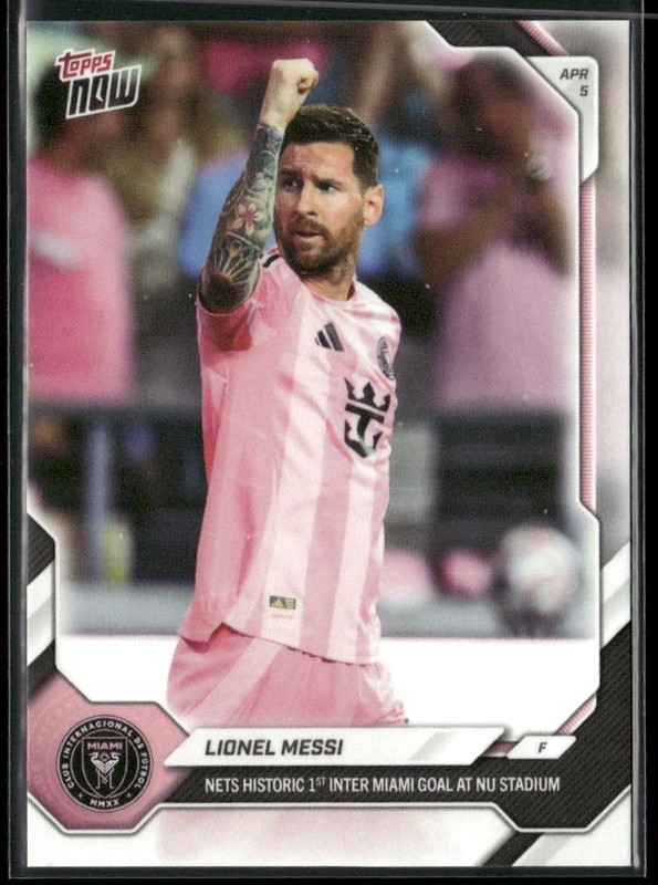2026 Topps Now MLS #23 Lionel Messi