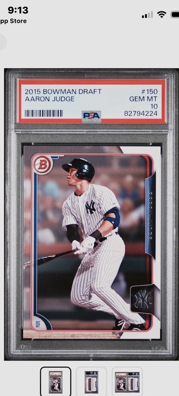 2015 Bowman Draft - Aaron Judge #150 (RC)