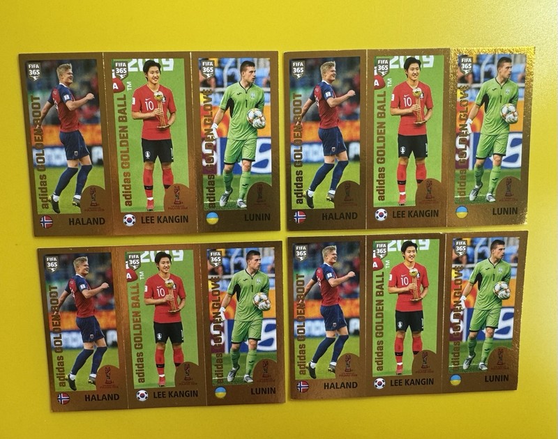 2019-20 FIFA 365 #421 Erling Haaland Rookie Sticker RC Goldenboot SP Norway