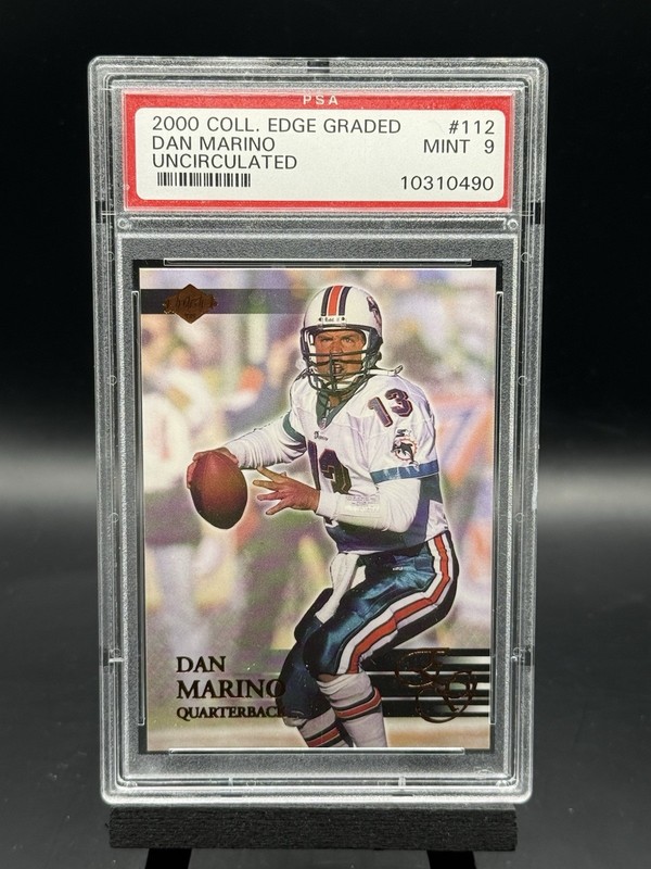 2000 Collector's Edge Graded - Dan Marino #112 PSA 9 MINT - # /5000