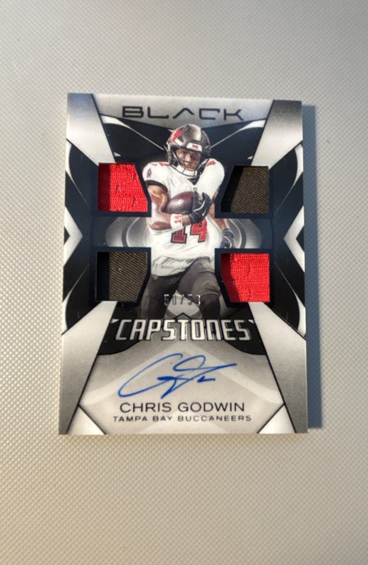 2025 Panini Immaculate Collection - 2025 Panini Black Update Capstones Auto /50