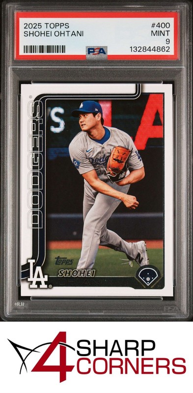 2025 TOPPS #400 SHOHEI OHTANI PSA 9