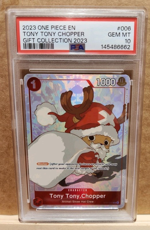 2023 ONE PIECE GIFT COLLECTION 2023 #006 TONY TONY CHOPPER PSA 10