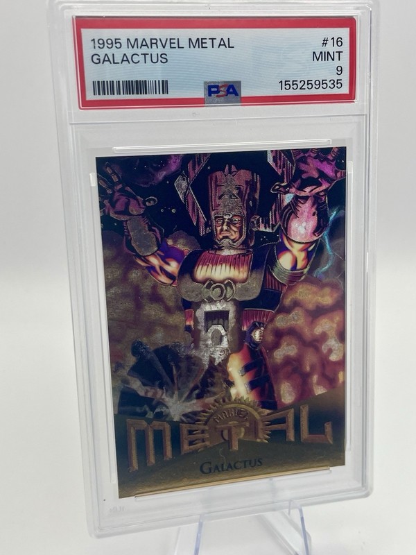 1995 MARVEL METAL #16 GALACTUS - MINT PSA 9 - FLEER Fantastic Four