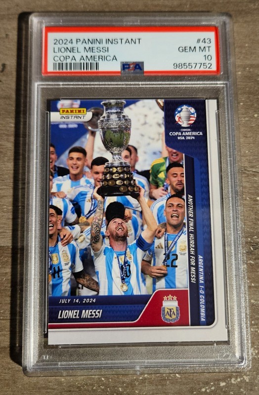 2024 Panini Instant Copa America Lionel Messi #43 - PSA 10